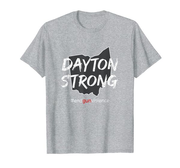 

dayton strong ohio women men t-shirt, White;black