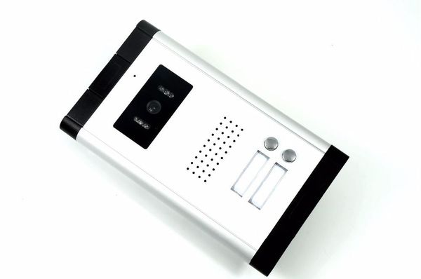 

yobang security metal aluminum outdoor camera for 2 units apartment video intercom doorbell door phone entry access system phones