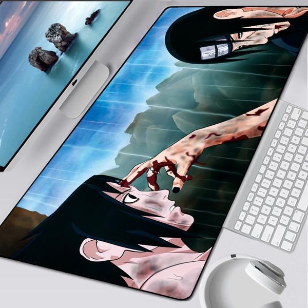 

mouse pads & wrist rests large naruto pad anime itachi and sasuke to notbook computer mousepad gaming gamer keyboard mice mat for csgo