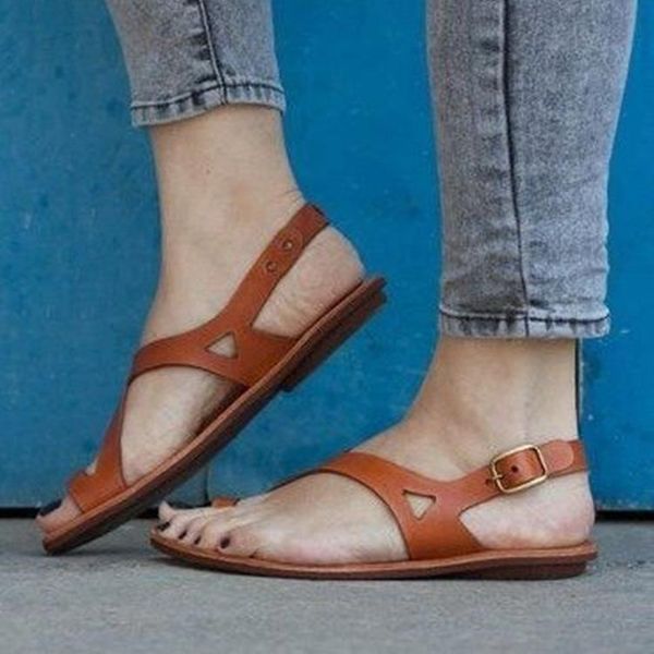 

sandals fashion women shoes summer outdoor beach lightweight comfortable casual flat 2021, Black