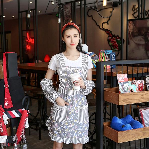 

aprons household kitchen apron in spring and autumn of 2021