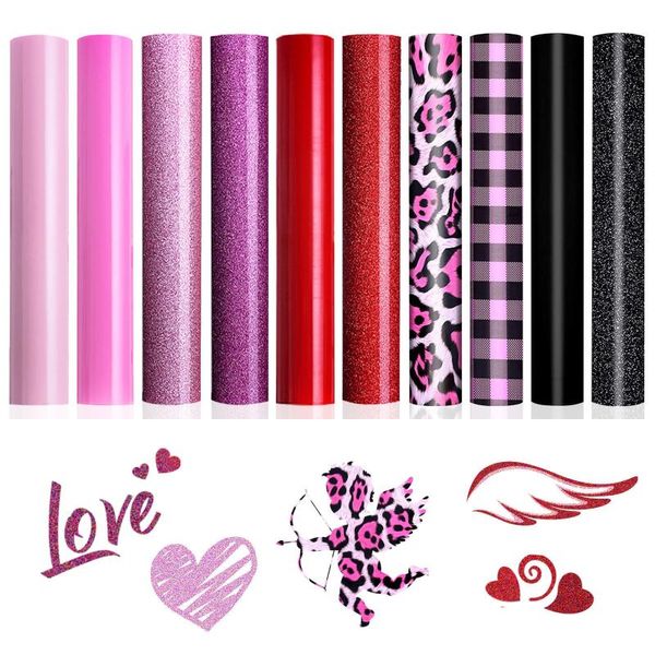 

gift wrap 10 roll heat transfer iron on diy garment film silhouette paper art