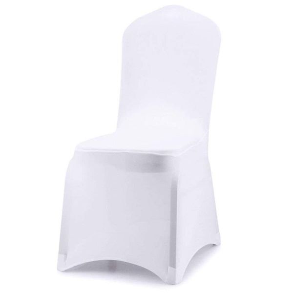 

chair covers universal strong stretch custom banquet white reataurant spandex slipcovers wedding decoration