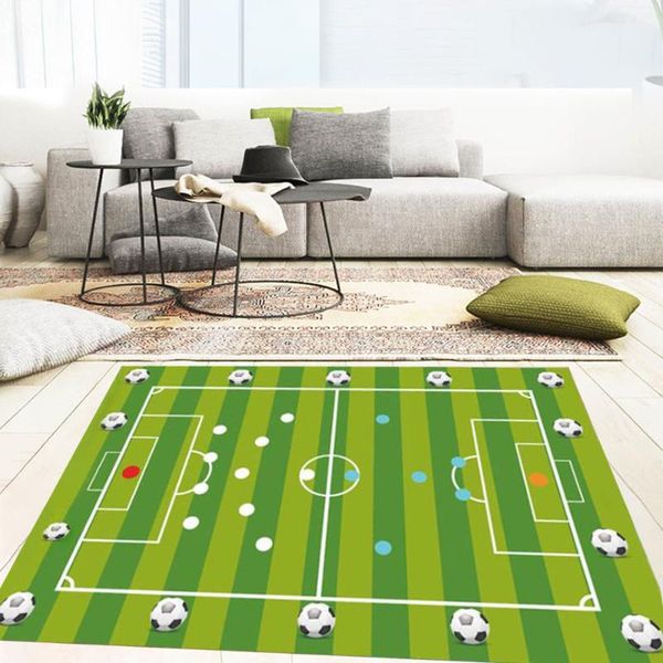 

office football fabric patterned cover carpets waterproof for living room colourful home decor rugs