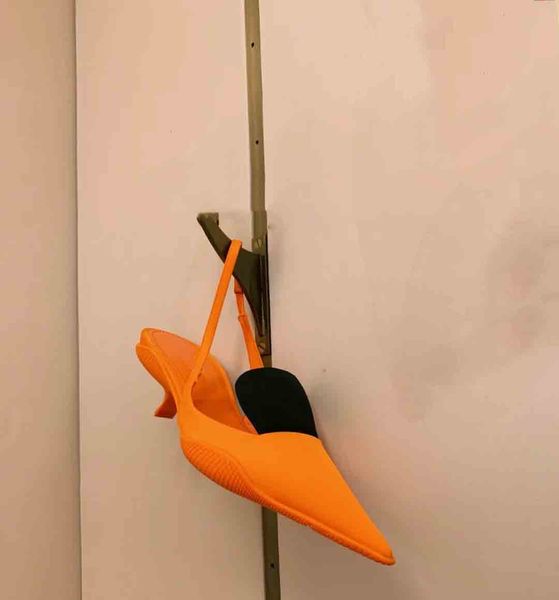 

2021women's designer sandals fashion luxury slingback imported silk / beaded cowhide genuine leather low heeel, Black