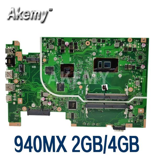 

akemy geforce 940mx 2gb/4gb for asus vivobook 17 x705u x705uq x705uv x705 lapmotherboard test good -7200u fans & coolings