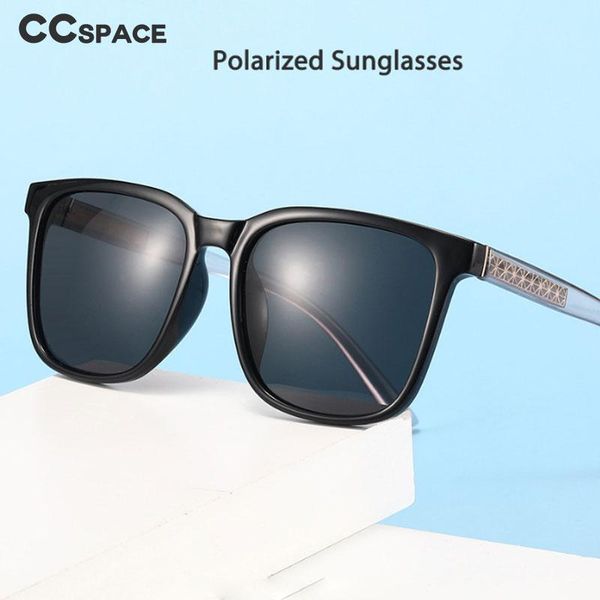 

sunglasses 46875 tr90 plastic titanium polarized men's and women's retro big frame driving glasses fashion shade uv400, White;black