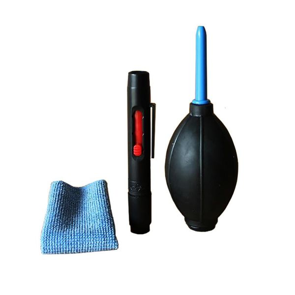 

telescope & binoculars professional lens cleaning tools kit dust blower/cleaning cloth/brush for camera monocular binocular spotting scopes