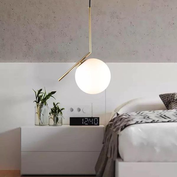 

pendant lamps modern stone industrial light fixture glass for kitchen lighting boys room luzes de teto hanglampen nordic decoration home