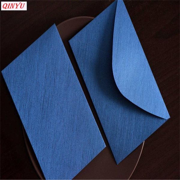 

greeting cards 10pcs 13*20cm classical blue red wine pearl paper blank mini window envelopes wedding invitation envelope gift 5z