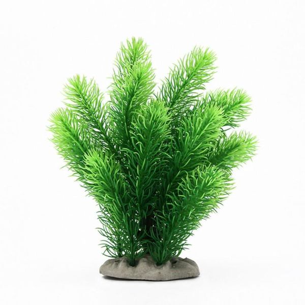 

decorations fish hideaway fadeless fake aquatics plants aquarium decoration for