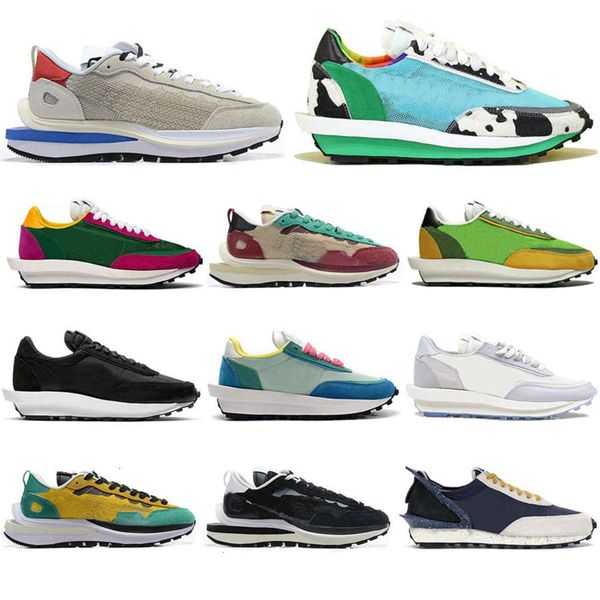 

2021 men women running shoes sesame sail white nylon blue void mens sneakers trainers with box, Black