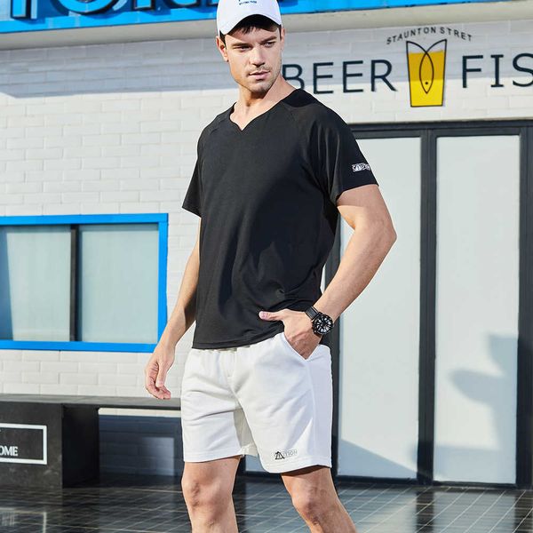 

casual tracksuit sweatsuit sets men joggers set sports suits jogging homme summer track suit 210603, Gray