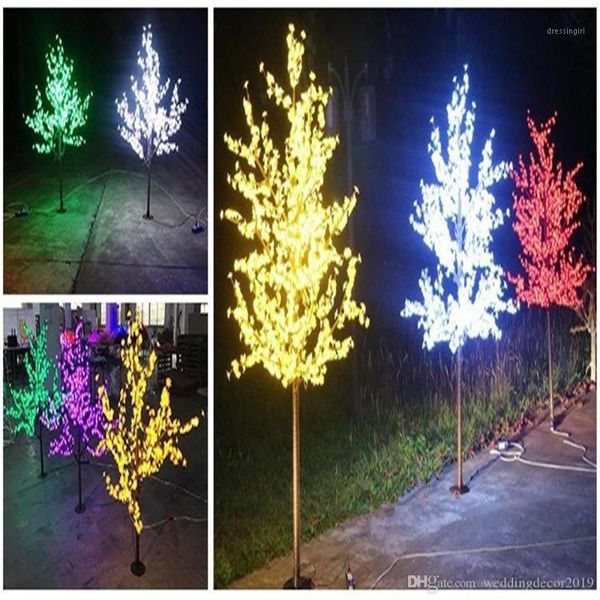 

christmas decorations artificial ledcherry blossom tree night light year wedding decoration lights 1.5m~3m led