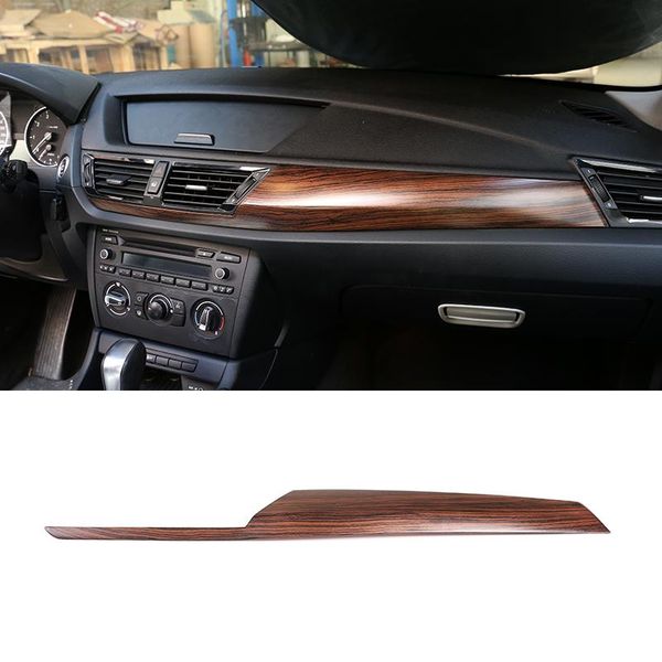 

pine wood grain car interior center console protection panel cover trim for x1 e84 2011-2021 accessories other