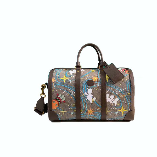 

luxury designer bag travel bag latest cartoon bag men's and women's travel bag shoulder bag backpack waist pack leather #648085