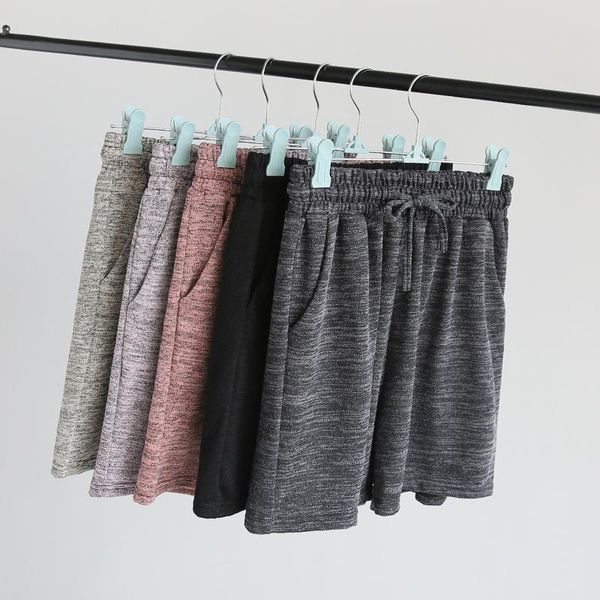 

running shorts black pink gray breathable skin-friendly for women 2021 fashion casual sports climbing training trousers, Black;blue