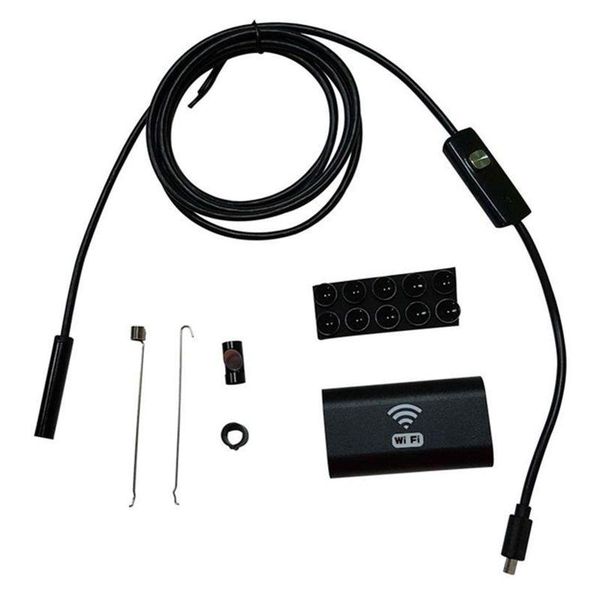 

mini cameras 8mm wireless wifi endoscope waterproof hd 1.0mp camera for android, 2m