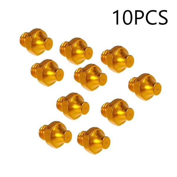 

tools durable pedal bolts 10pcs bicycle screws hexagon non-slip aluminum alloy