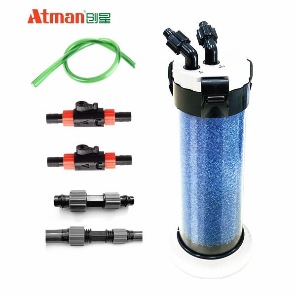 Atman pré filtro para aquário tanque de peixes externo filtro de filtro QZ30 tartaruga frasco externo barril filtro bomba y200922