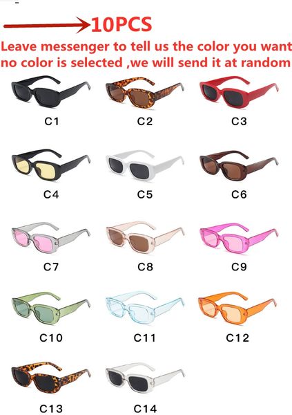 

vintage small rectangle sunglasses women square luxury travel small lady sunglasses retro shades female uv400, White;black
