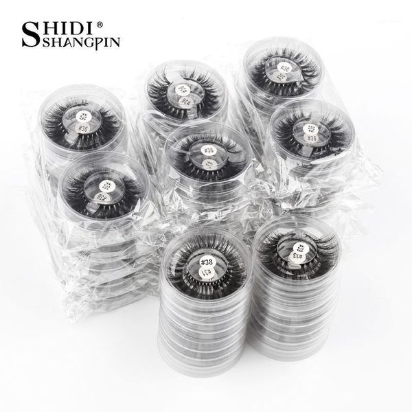 

wholesale lashes in bulk faux 3d mink eyelashes natural false makeup1