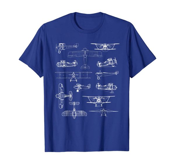 

vintage airplane retro shirt - pilot aviation gift, White;black