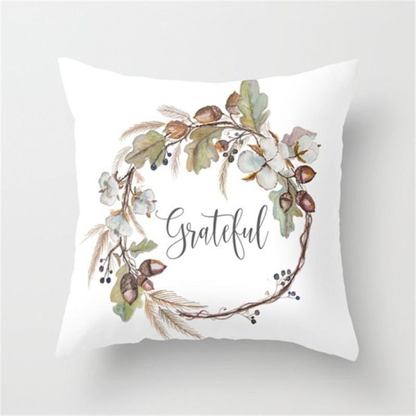 

pumpkin watercolor pillow cover living room sofa pillowcase print cushions cartoon christmas halloween day cushion covers cushion/decorative
