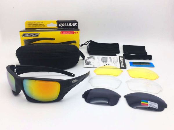 

rollbar tactical sunglasses ess 4 lenses goggles with original case army eyeshield