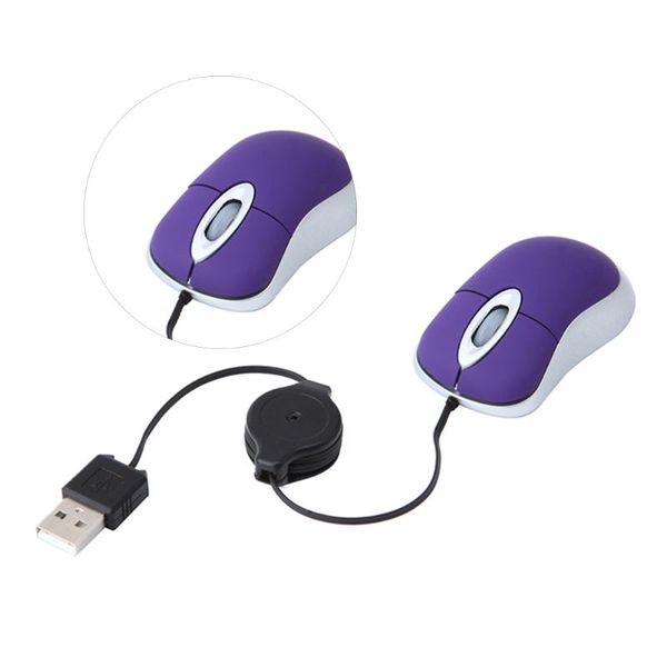 

mice creative usb wired mini computer notebook portable (red)
