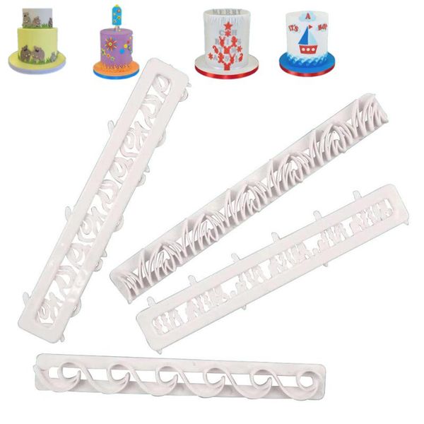 

baking moulds 4pcs/set fondant cookie cutter cake mold decorating tools