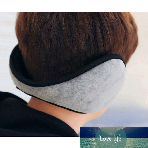 

solid winter earmuffs women men ear cover protector thicken plush soft warm earmuff outdoor warmer apparel accessories Â factory price expert, Blue;gray