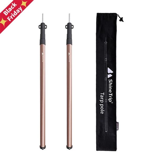 

tents and shelters aluminum alloy portable lightweight camping tent pole supporting rod outdoor canopy awning frames accessory