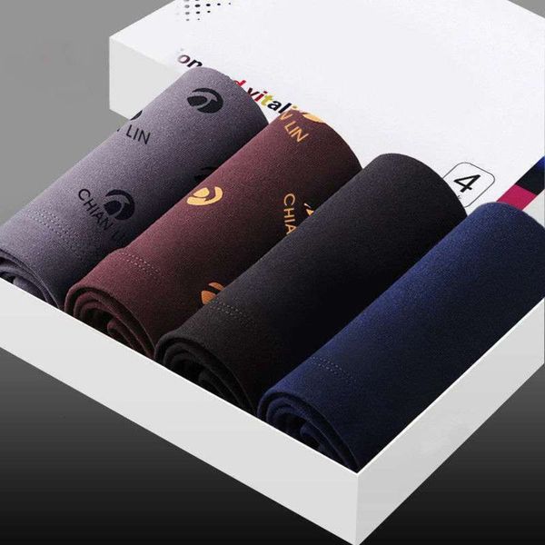 

men's underwear boxer pants simple corners breathable and comfortable large youth pants spring summer, Black;white