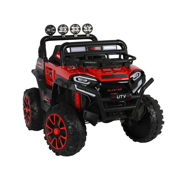 Carro elétrico infantil Off-Road Vehicle Ride on Car Brinquedos ao ar livre com tração nas quatro rodas Jogo de balanço Carruagens para bebês