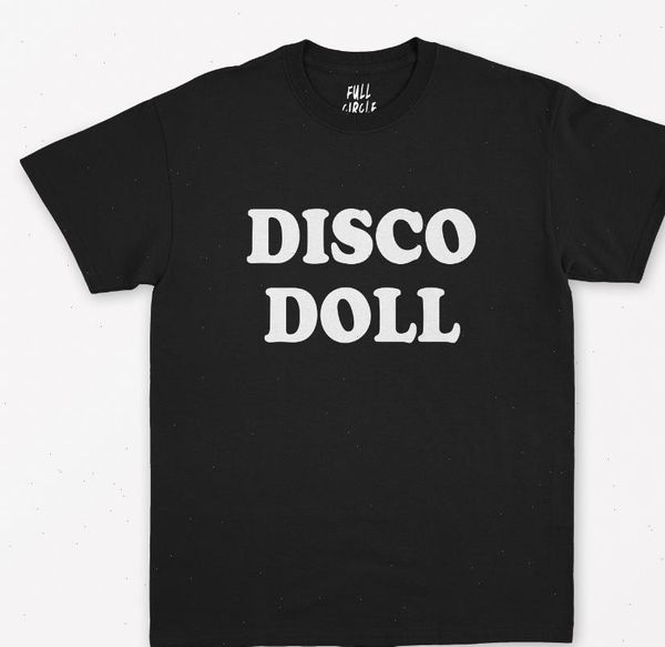 

disco doll womens t shirts print women tshirt cotton casual funny shirt for lady yong girl tee hipster drop, White