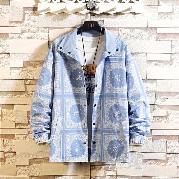 

2021 autumn double-sided lapel trend hip hop men's et, Black;brown