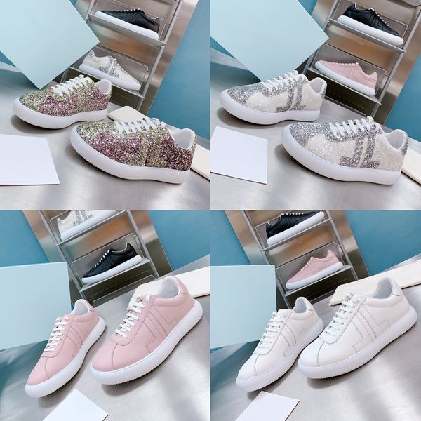 

casual women's shoes fashion luxury comfortable brand lace-up flat designer sports shoelace shoe box, Red;white