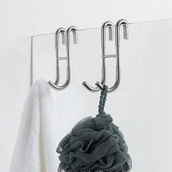 

shower door hooks bathroom towel hook, over for towels squeegee & rails