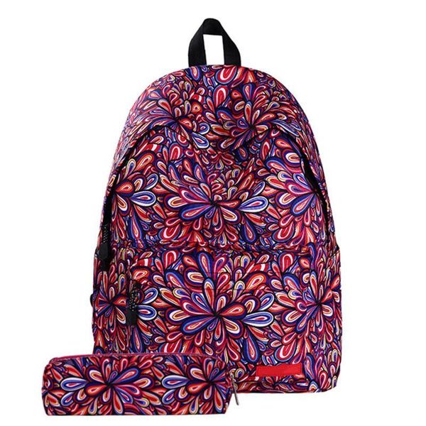 

school bags 2pcs boys girls backpack travel rucksack pencil bag