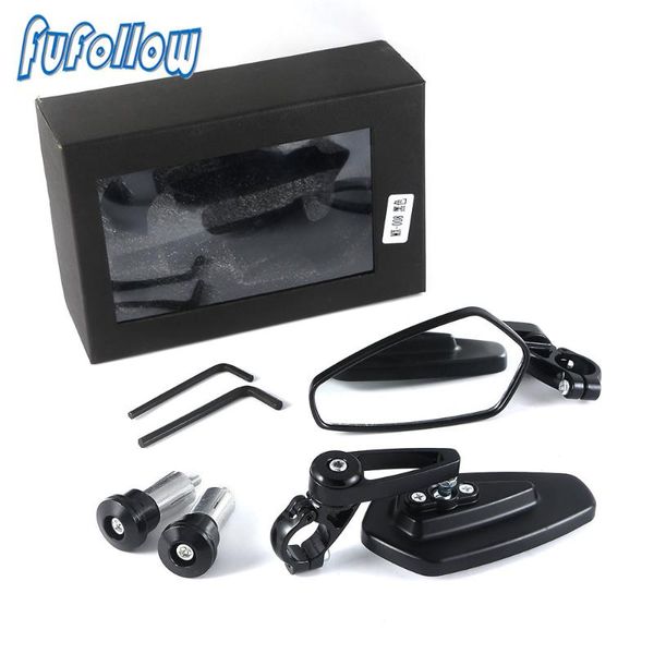 

motorcycle mirrors 7/8" motorcycl side mirror handle bar end cnc rearview for benelli bn300 bn302 bn600 bn tnt 300 600 grom msx 125 pcx