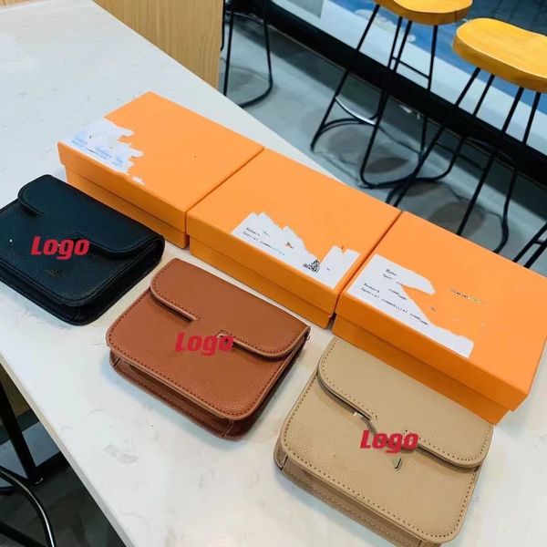 

2021h home mini kangkang bag pig nose chain small square messenger bag zero wallet two shoulder straps / belt box