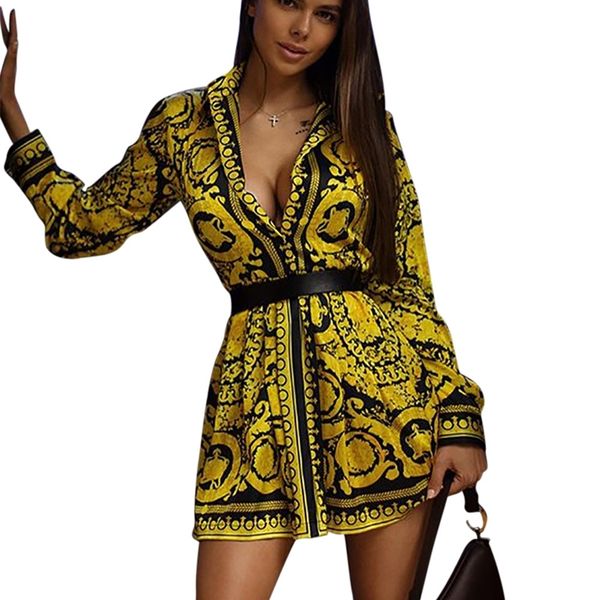 

vintage blouses dress 2021 boho women paisley print spring shirt casual loose streetwear long sleeve elegant, Black;gray