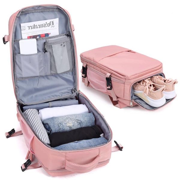 

backpack waterproof usb charging travel male female multifunction laprucksack large outdoor luggage versatile anti-theft bag