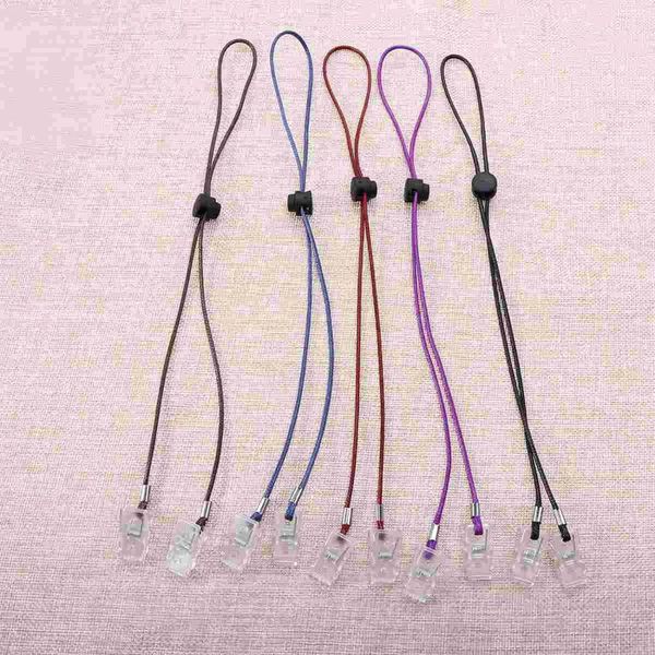 

napkin rings 5pcs clip bib chain flexible lanyard holder