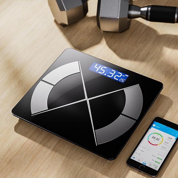 

smart scales bluetooth body fat scale electronic digital weight floor bathroom balance loss