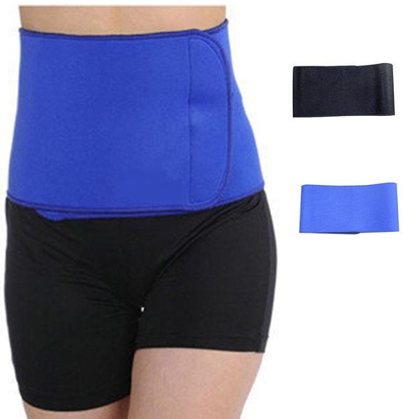 

adjustable support waist back brace belt pain relief pull strap, Black;gray