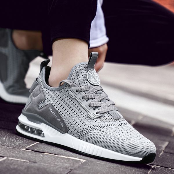 

2021 arrival men women sport running shoes breathable runners triple black green grey flat outdoor sneakers eur 36-45 wy22-1820