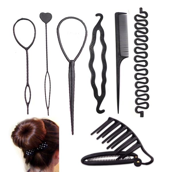 

hair accessories 2021 magic styling clips hairpins for women girl hairgrip headband oranment twist bun braiding