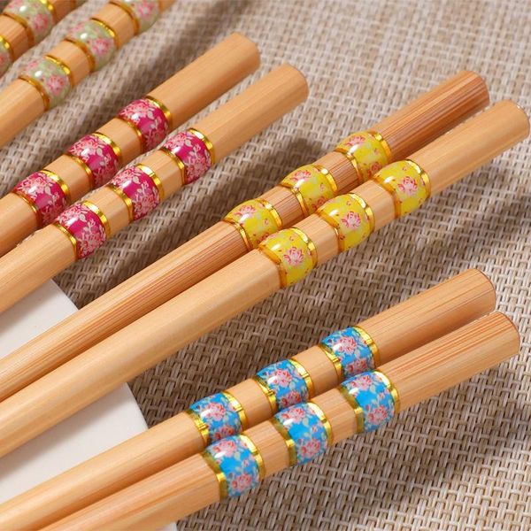 

chopsticks set for household use non-mold equipment mildew-proof and non-slip bamboo length 24cm
